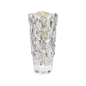 Longan Clear Crystal Glass Decorative Vase