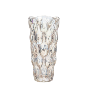 Longan Iridescent Crystal Glass Decorative Vase