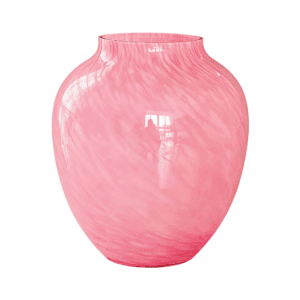 Nordic INS Style Pink Glass Decorative Vase